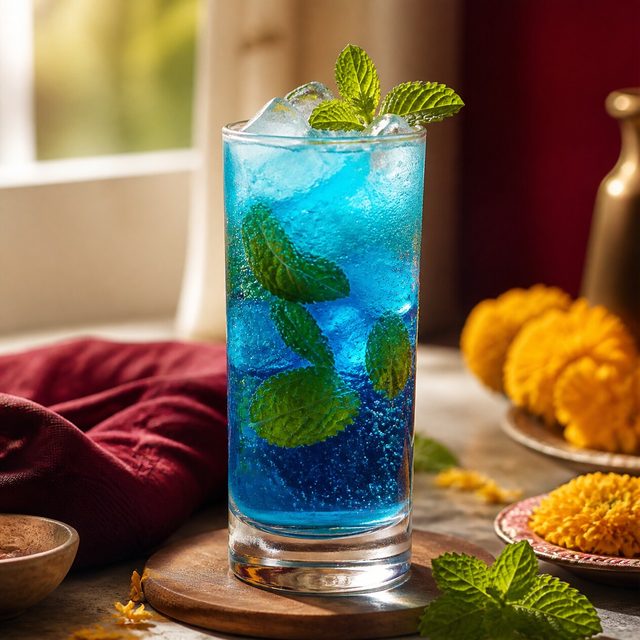 Blue Mint Soda